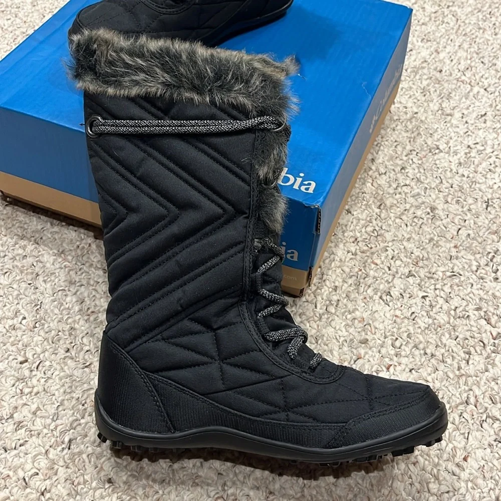 NEW Columbia Minx lll Mid Snow Winter Boots Women’s Sz 6.5 Waterproof Outdoor - Picture 4 of 7
